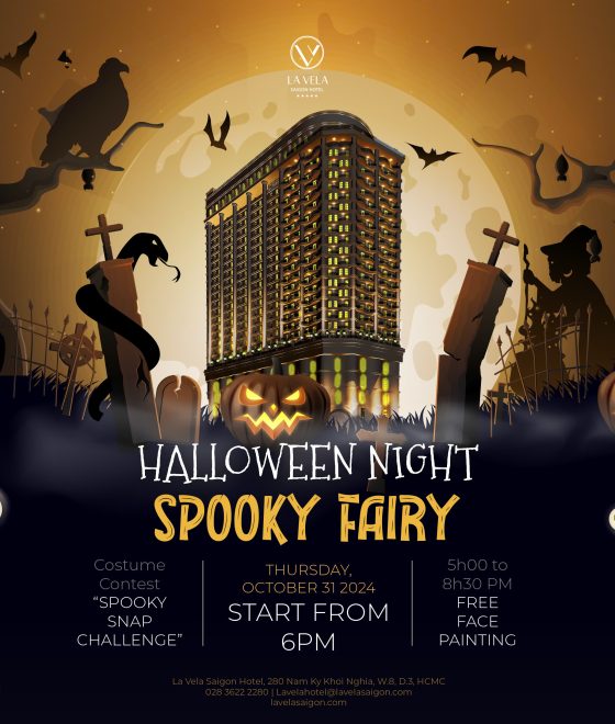 ĐẠI TIỆC ĐÊM HALLOWEEN – SPOOKY FAIRY