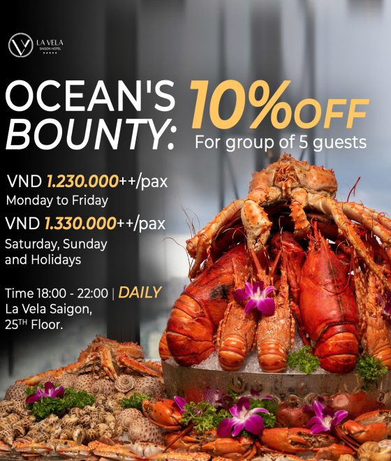 EXPLORE THE ENTICING SEAFOOD BUFFET MENU